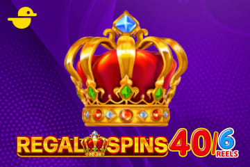 Regal Spins 40/6 reels by Pateplay