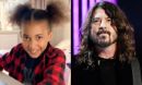 Dave Grohl wrote a theme song for 10-year-old drummer Nandi Bushell — see her adorable reaction
