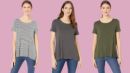 On the hunt for the perfect tee? Over 2,700 Amazon shoppers say this 'very forgiving' $13 top is it