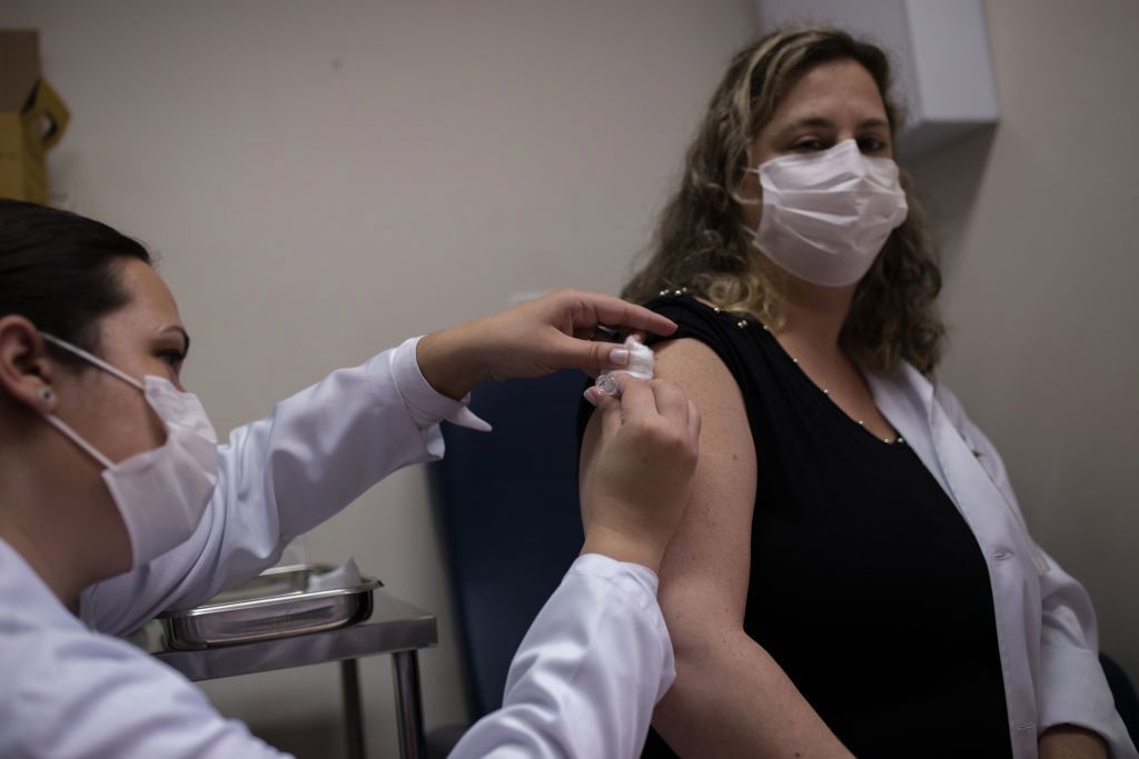 Coronavirus - Corona vaccine being tested in Brazil