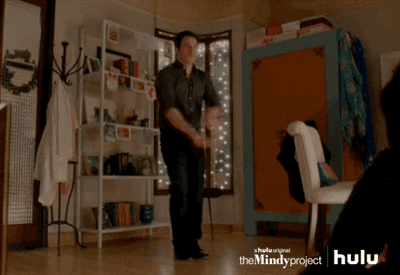 The Mindy Project Dancing GIF by HULU - Find & Share on GIPHY