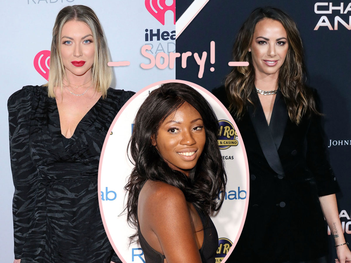 Stassi Schroeder and Kristen Doute apologize to Faith Stowers.