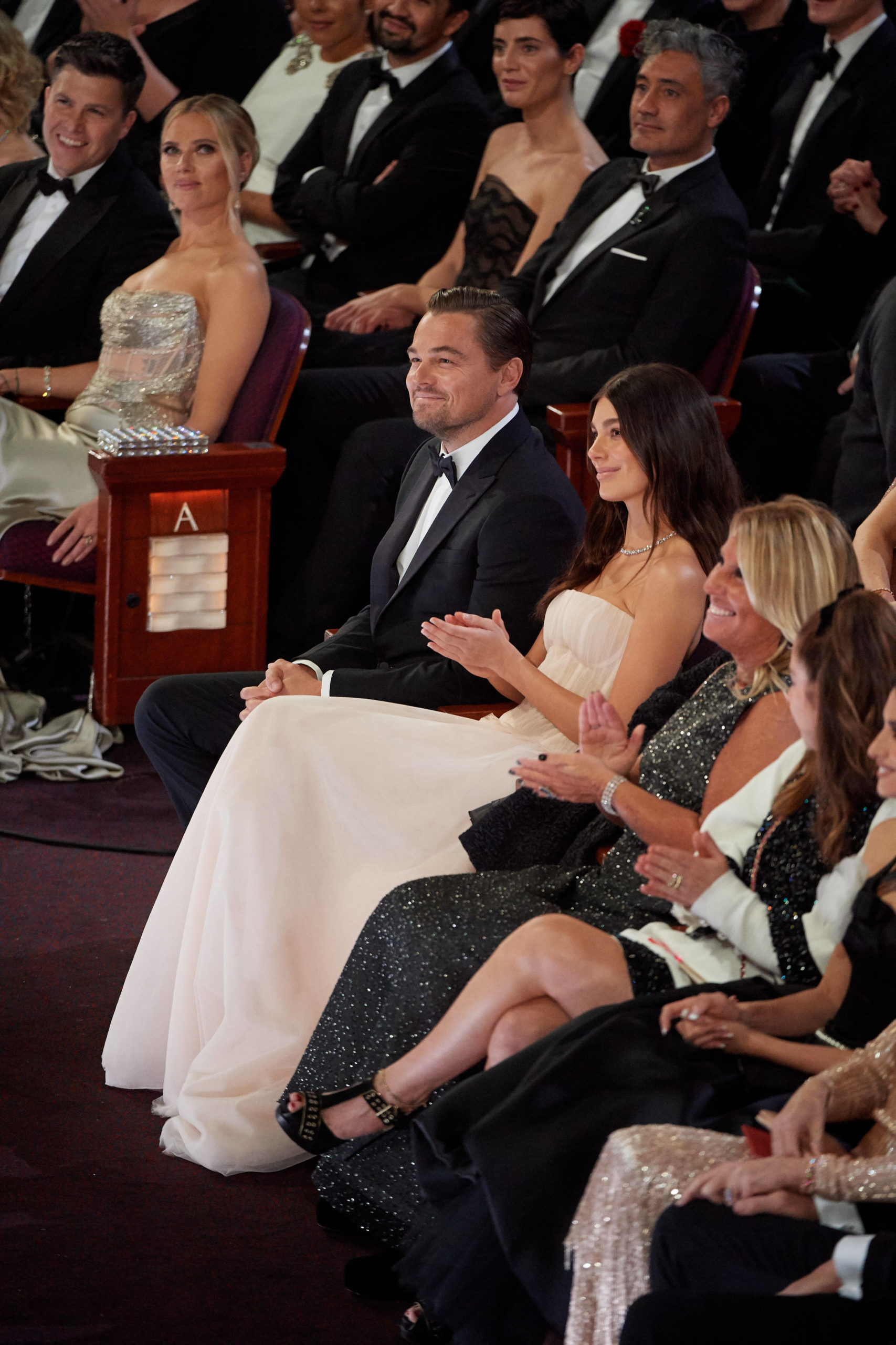 Leonardo DiCaprio & Camila Morrone at the 2020 Academy Awards