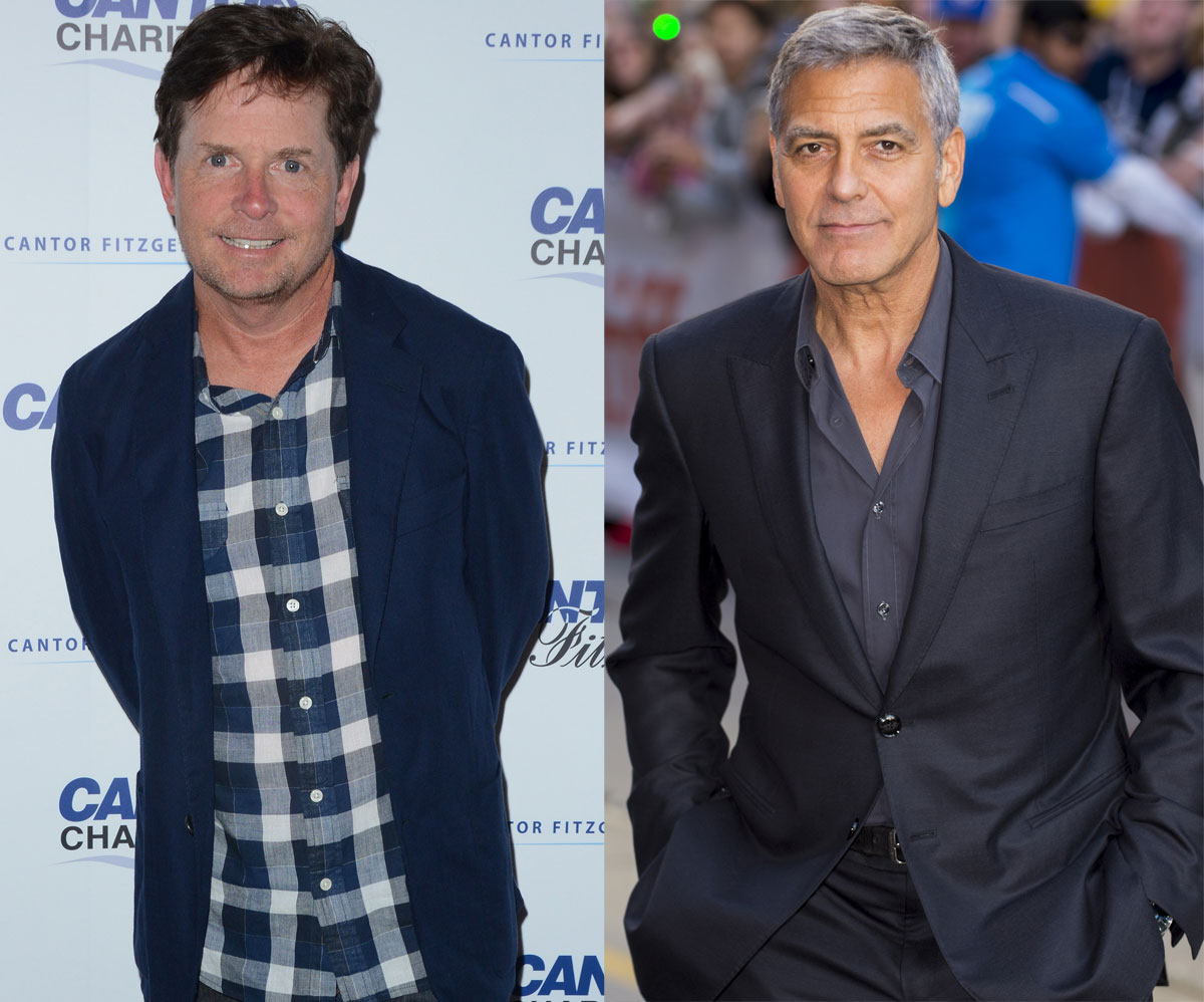 Bet you had no idea Michael J. Fox and George Clooney are the same age!