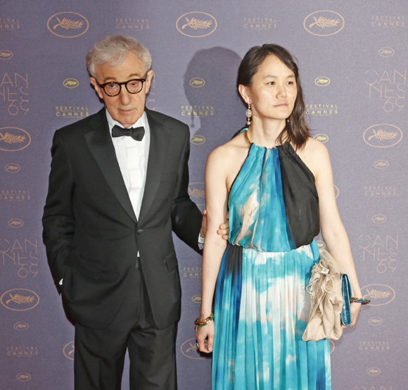 Woody Allen and Soon-Yi Previn in 2016