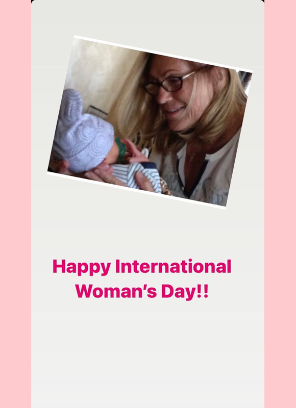 brian austin green : mom international women's day IG story