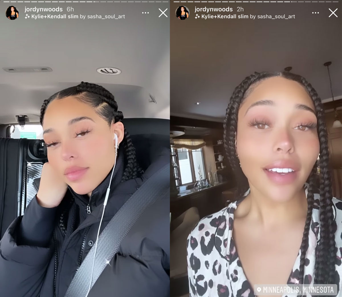 Did Jordyn Woods just low key shout out Kylie Jenner with this Instagram filter choice?!
