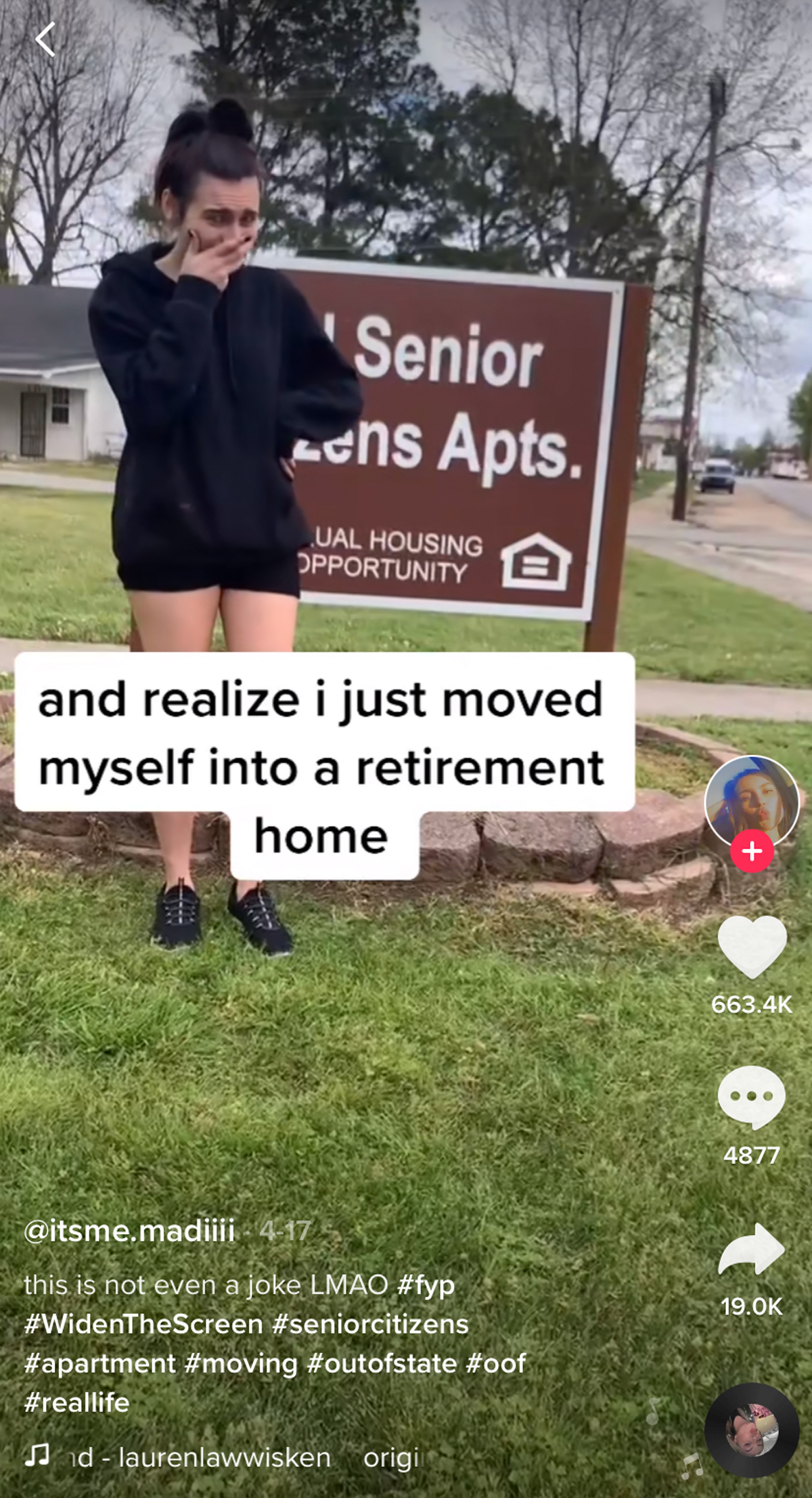 This Teenager Realizing She Accidentally Moved Into A Retirement Home Is HYSTERICAL! 