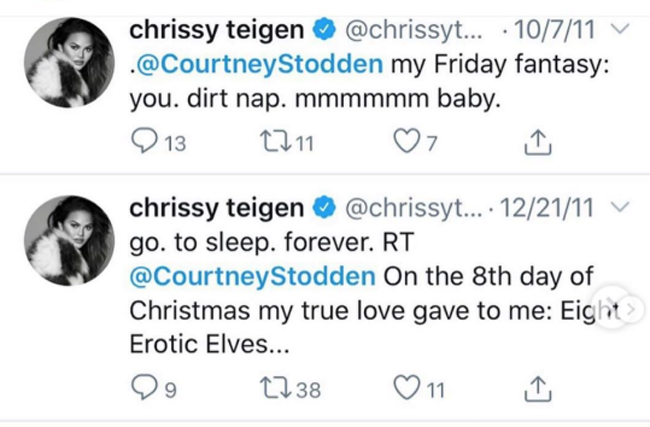 Chrissy Teigen went in on Courtney Stodden years ago!