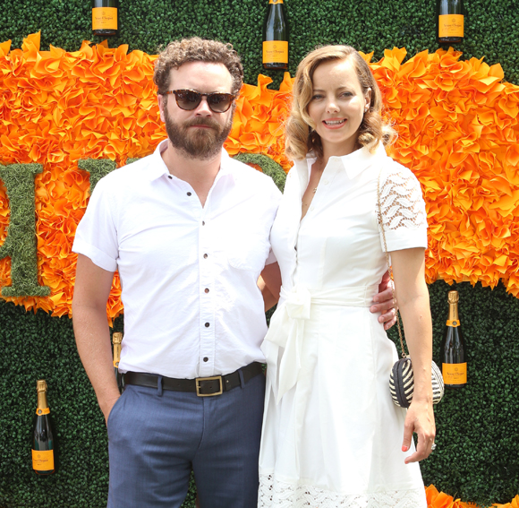 Danny Masterson with wife Bijou Phillips