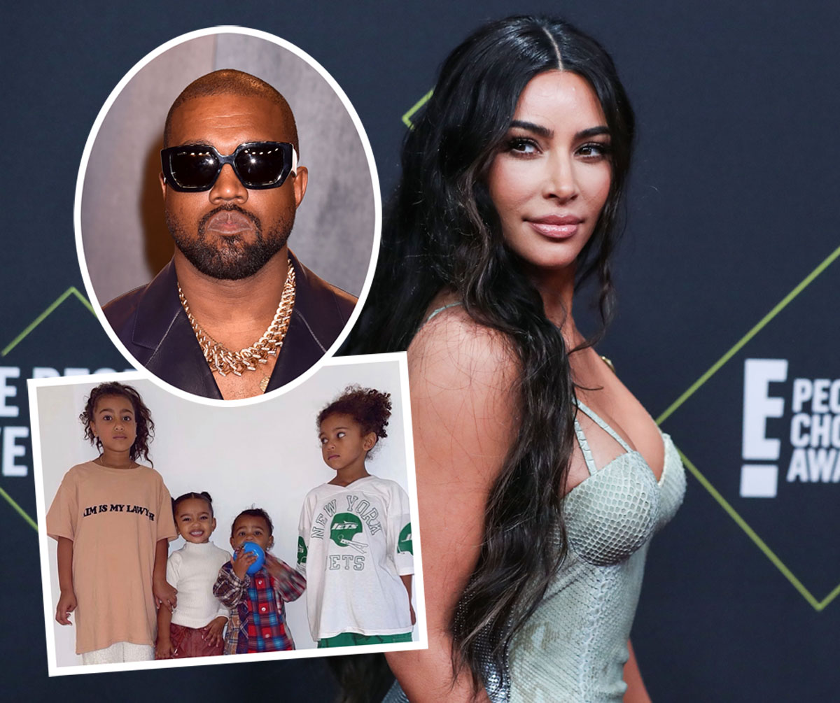 Kim Kardashian ‘Really Worries’ About Kids Amid Kanye West Split!