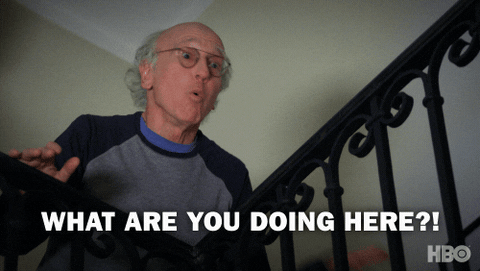 Season 9 Wtf GIF by Curb Your Enthusiasm - Find & Share on GIPHY