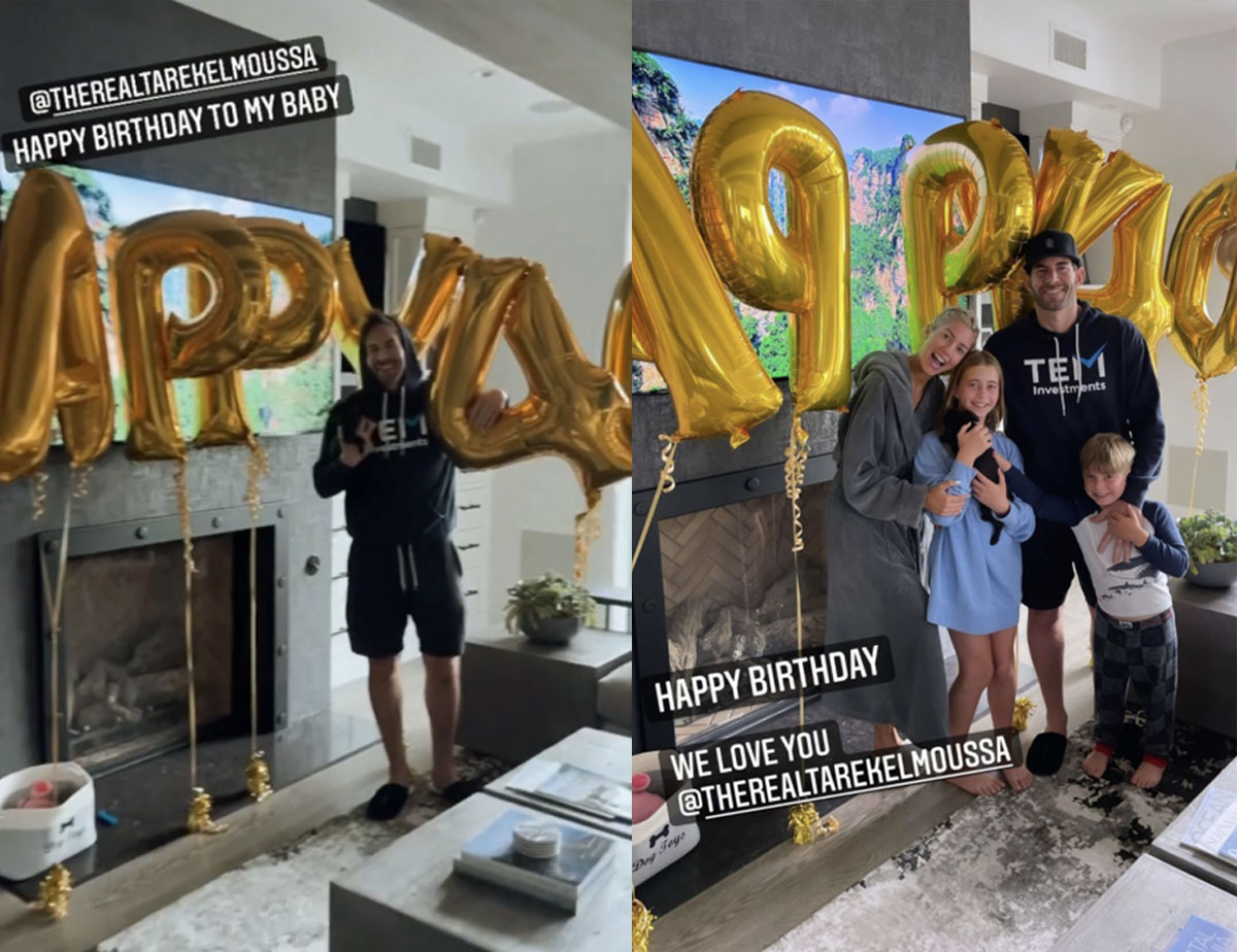 Heather Rae Young Showers ‘Soulmate’ Tarek El Moussa With Surprises For 40th Birthday Celebration! 