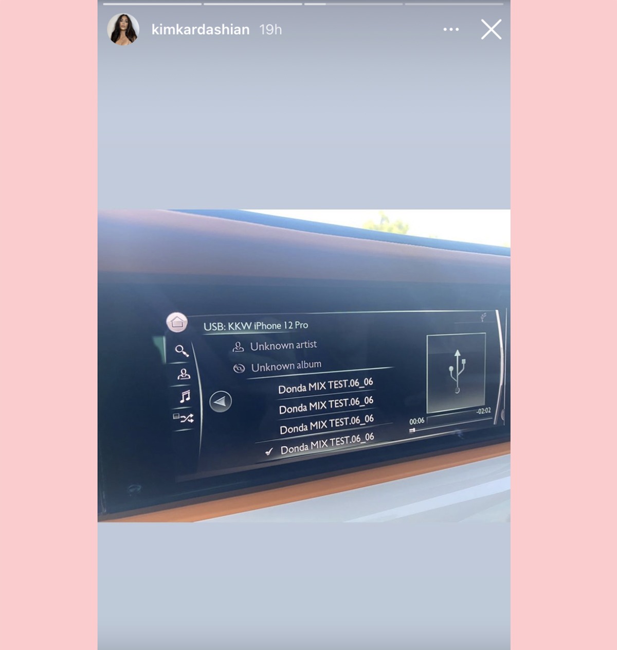 Kim Famous kardashian showed she was listening regarding Kanye West's new 'Donda' delectus while on an outing this weekend present in LA! 