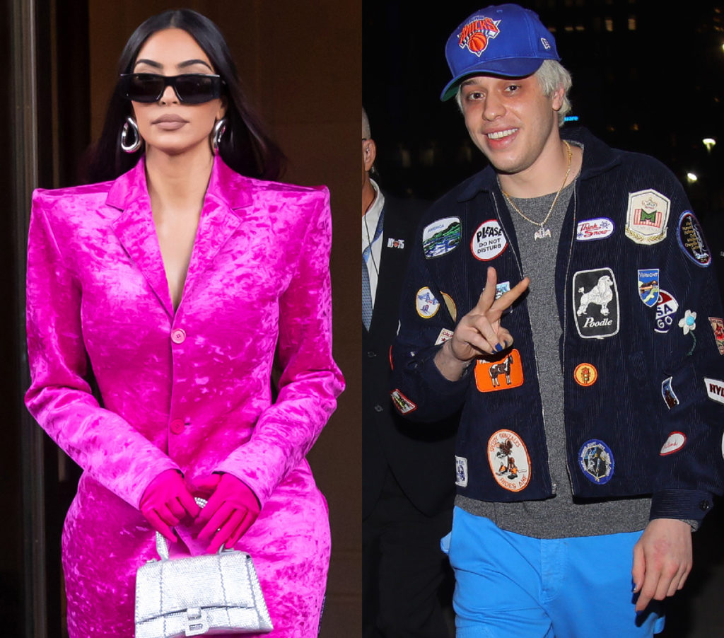 Kim Kardashian & Pete Davidson Snap Pictures With Tourist Inside course Breakfast Date At Beverly Peaks Hotel