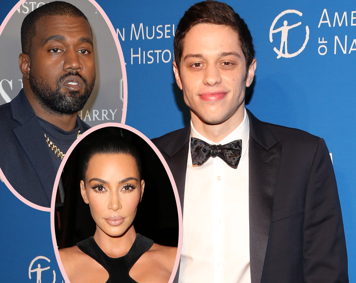 Here's How Pete Davidson Reacted Within Kanye West's Public Pleas Within Reconcile With Kim Kardashian
