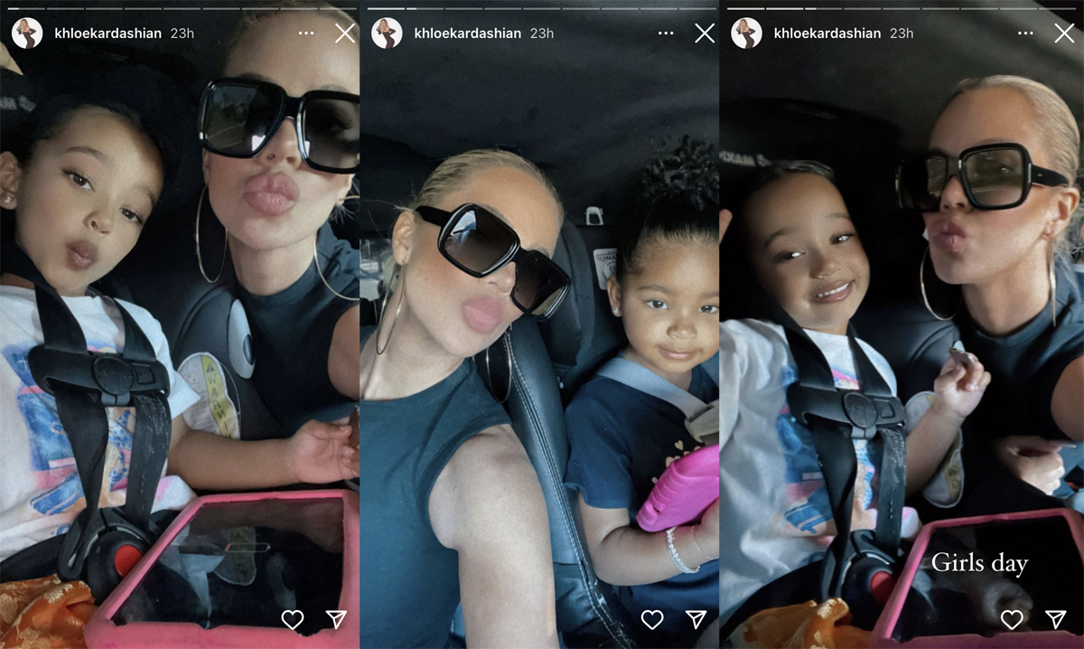 Khloé Famous kardashian Enjoys 'Girls Day' Out Combined with Daughter Following Tristan Thompson's Instant With True! 